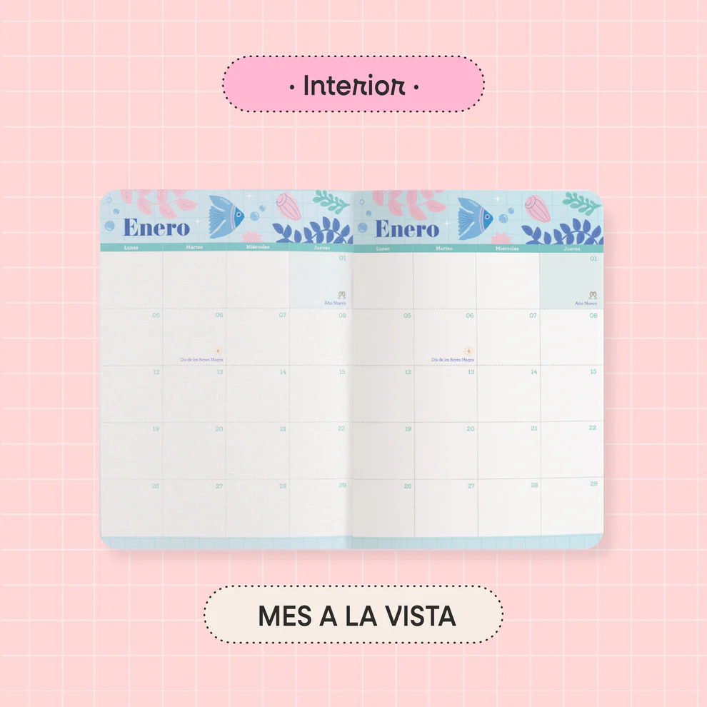 Organizador mensual 2026 COLIBRÍ - Image 2