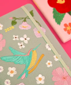 Agenda bordada COLIBRI