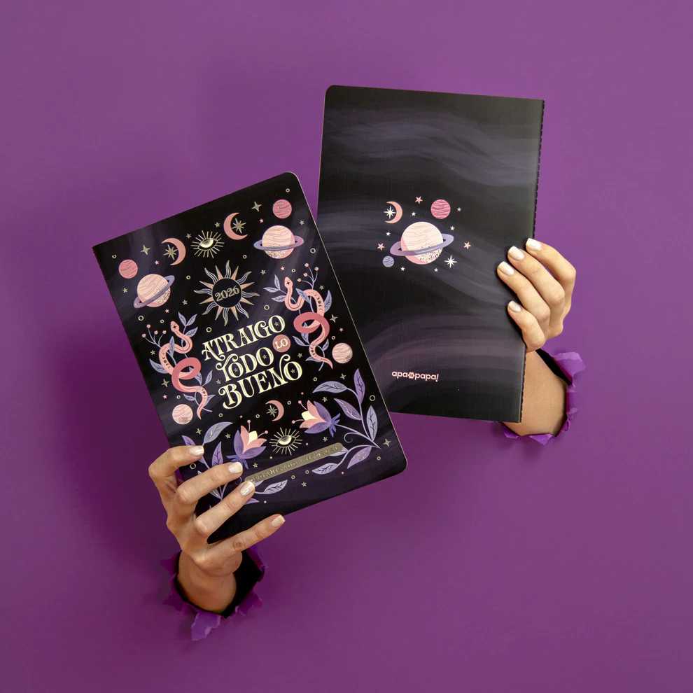 Organizador mensual 2026 ATRACCIÓN