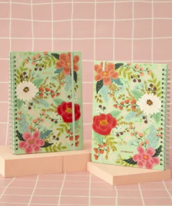 Cuaderno universitario TAPA DURA FLORES