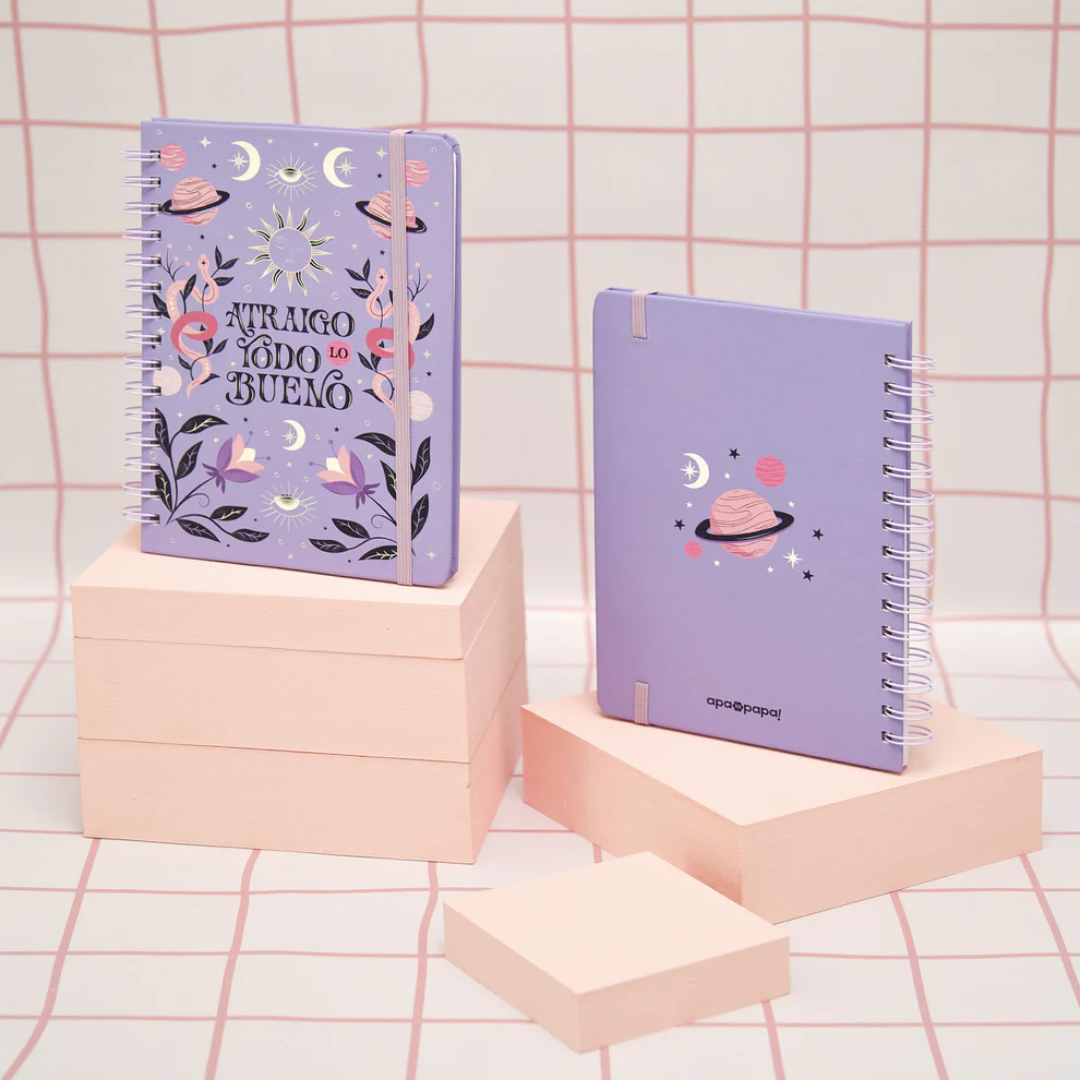 Cuaderno a5 tapa dura ATRACCIÓN