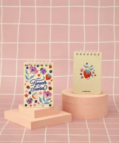 Libreta pocket TAPA DURA FRUTILLA