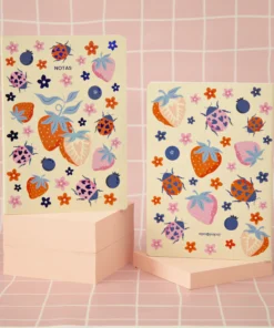 Libreta universitaria A4 FRUTILLA