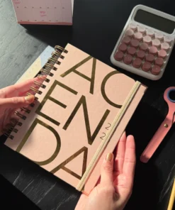 Agenda docente SEM A LA VISTA ROSE GOLD