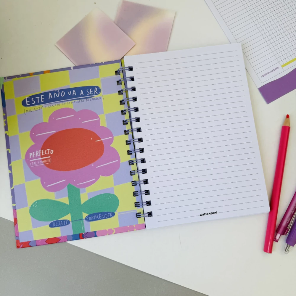 Cuaderno tapa dura IDEAS LILA - Image 2