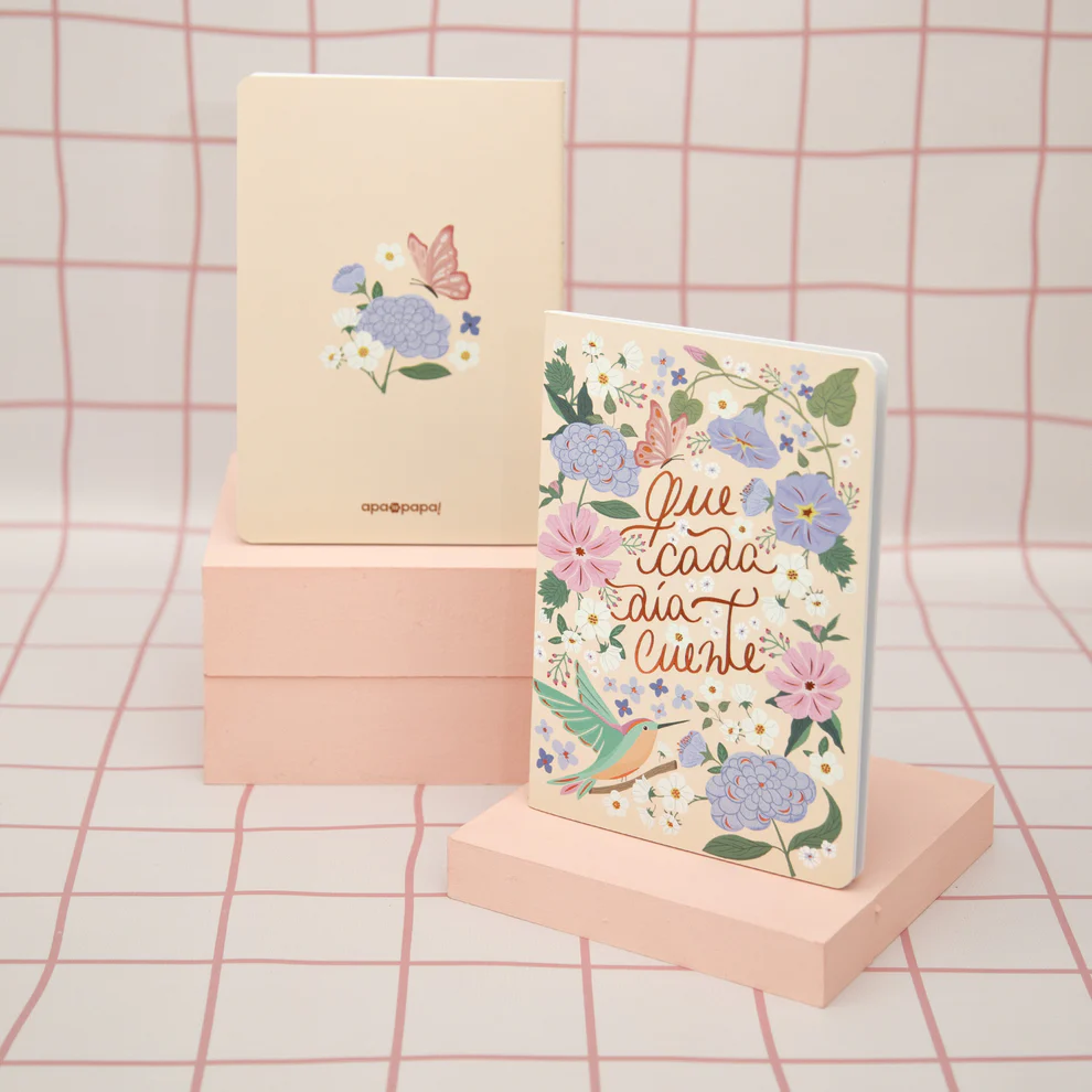 Libreta cosida A5 COLIBRÍ