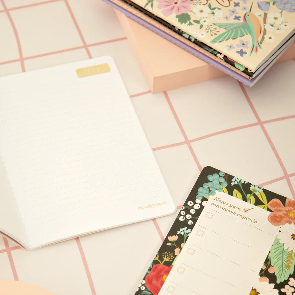 Libreta cosida A5 FRUTILLAS - Image 2