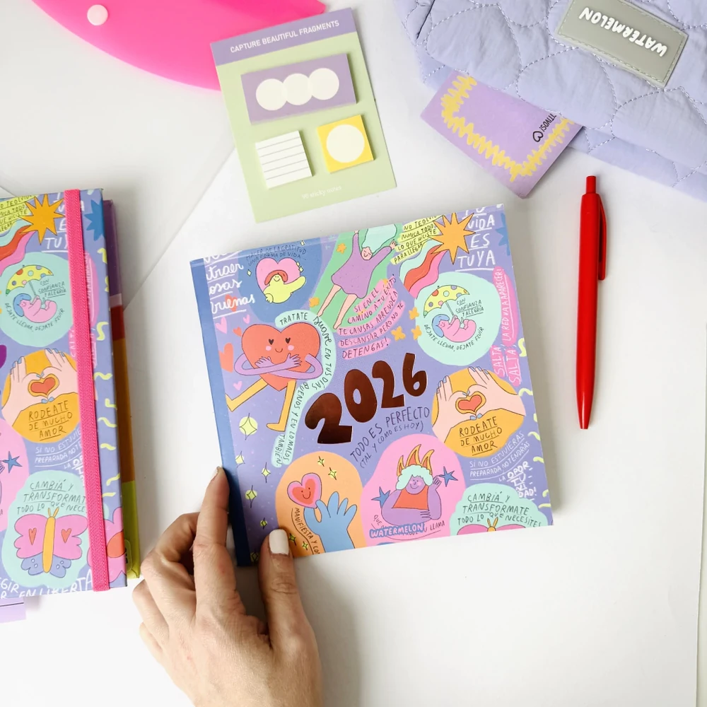 Planner mensual cuadrado TODO ES PERFECTO