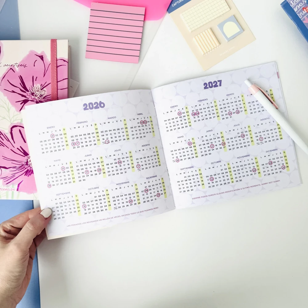 Planner mensual cuadrado BRISA - Image 3