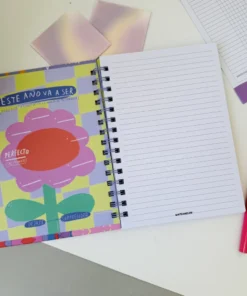 Alternative view of Cuaderno tapa dura IDEAS LILA