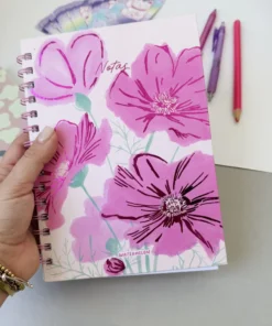 Alternative view of Cuaderno tapa dura NOTAS ROSA