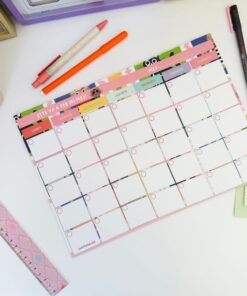 Planner mensual Gatitos