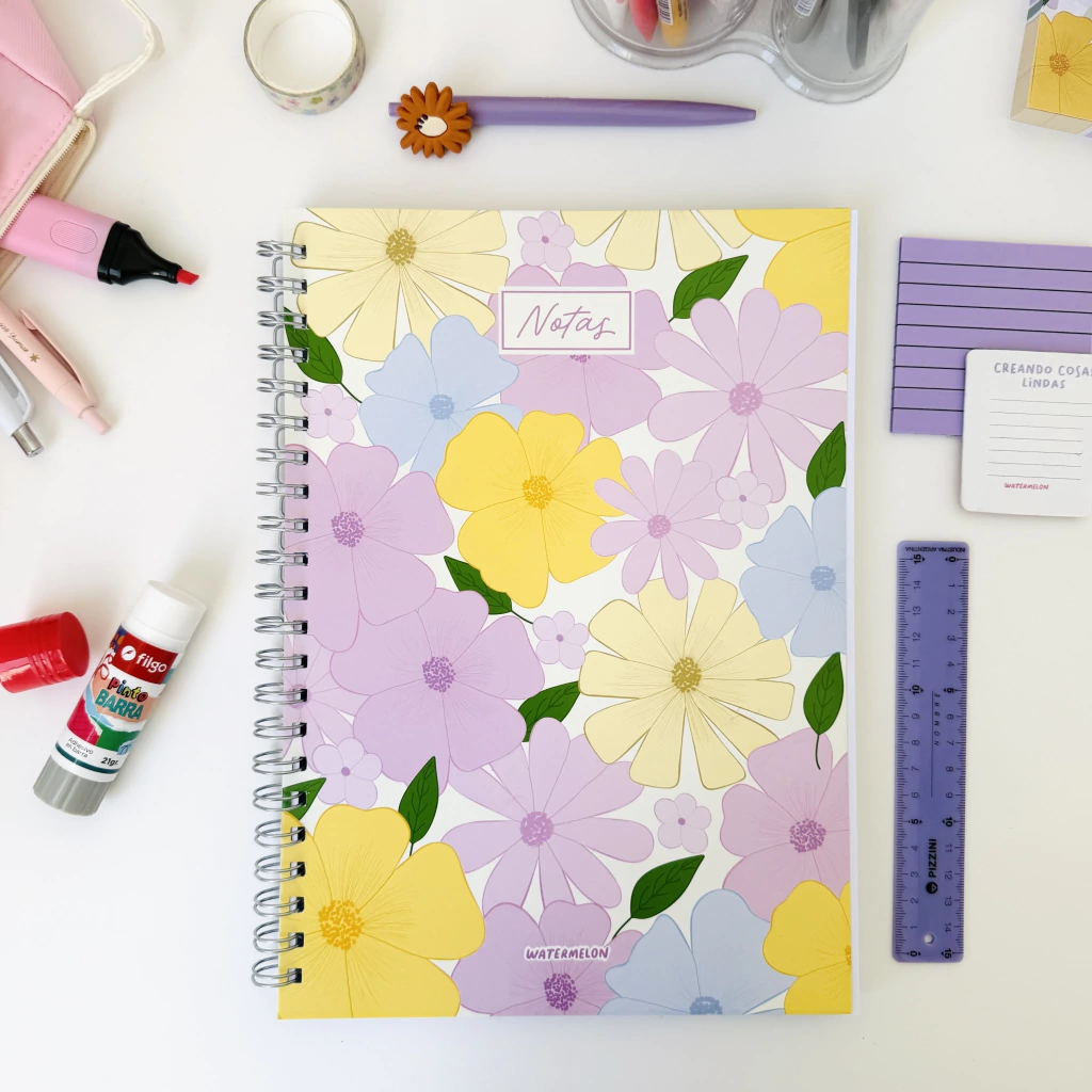 Cuaderno inteligente a4 Flowers